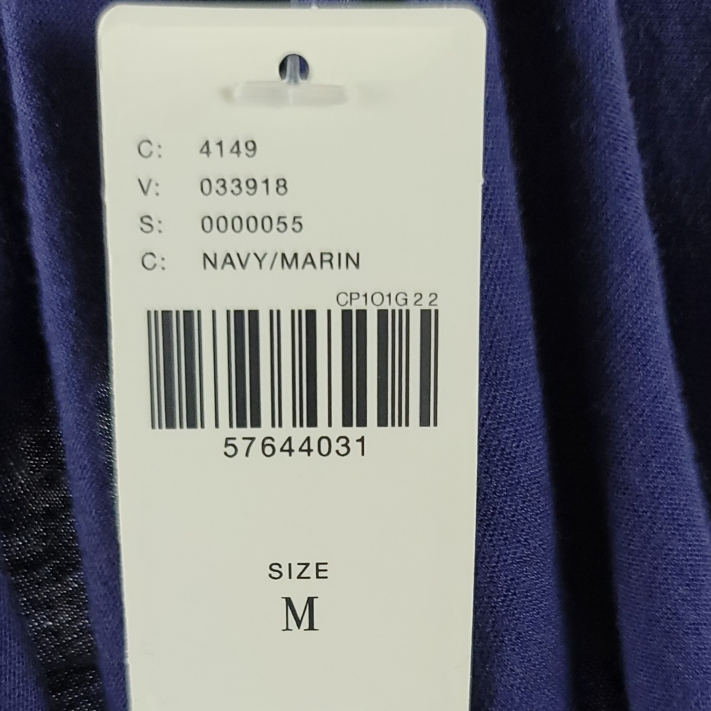 New Anthropologie Saturday Sunday Medium Navy blue sleeveless dress - Picture 6 of 6